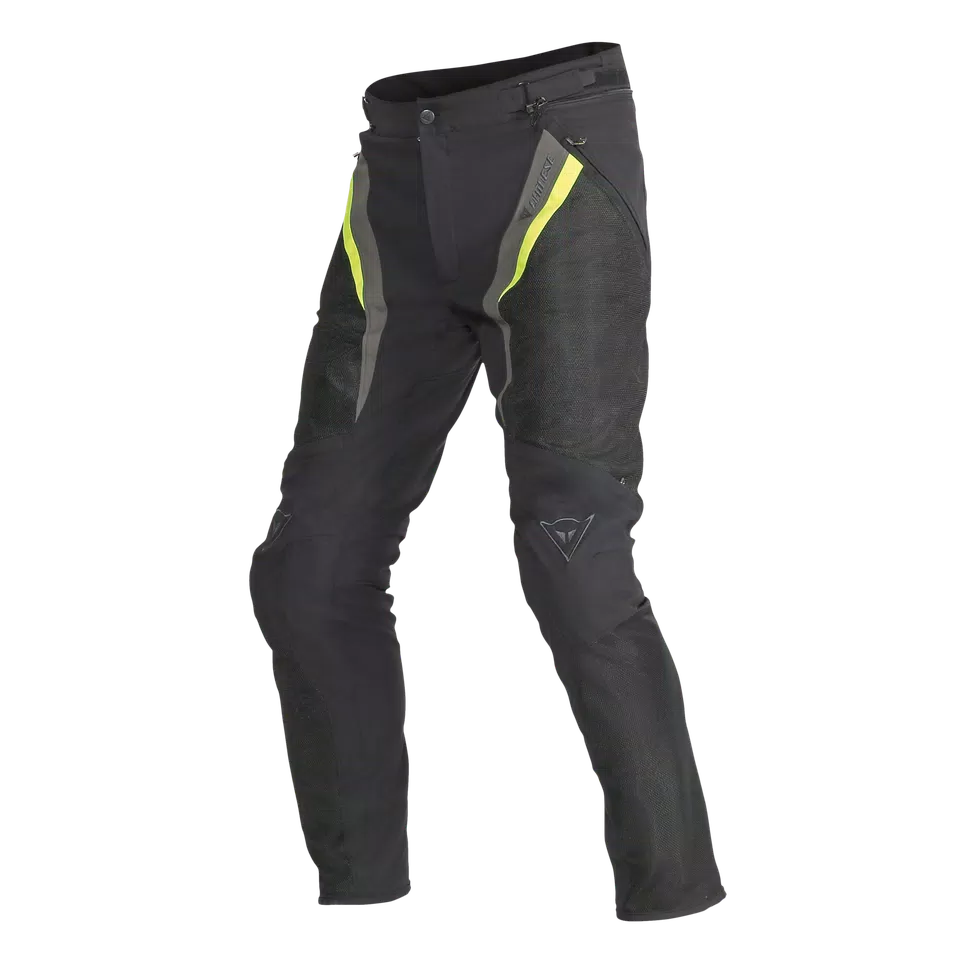 DRAKE SUPER AIR TEX PANTS - BLACK/FLUO-YELLOW/DARK-GULL-GRAY - 1