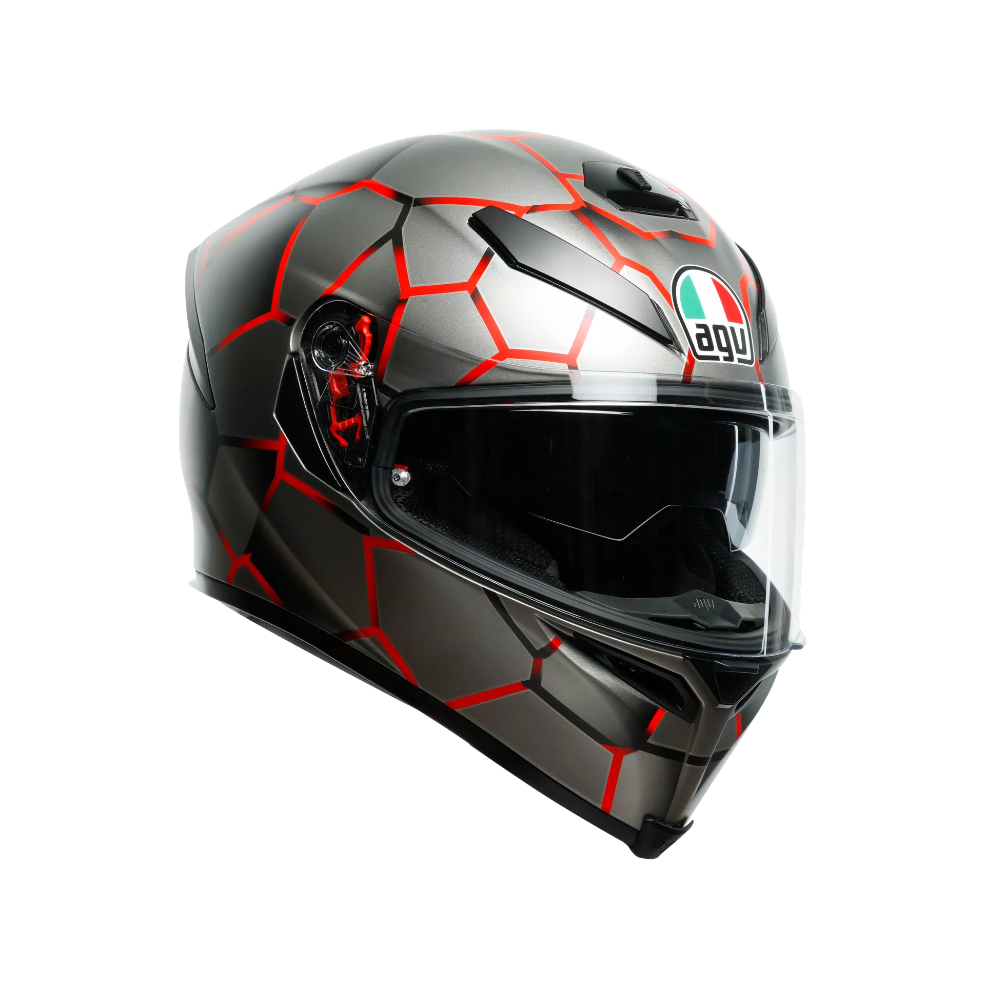 K5 S MULTI ECE DOT - VULCANUM RED | AGV
