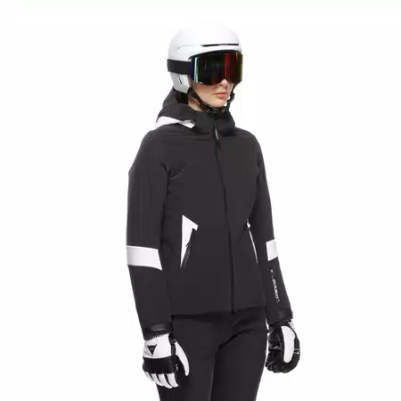 SPEED DEMON LAB DOMEAIR™ PRO - WOMEN’S SKI JACKET - STRETCH-LIMO/WHITE - 3