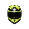 K7 AGV E2206 MPLK - GLIMPSE MATT BLACK/YELLOW FLUO
