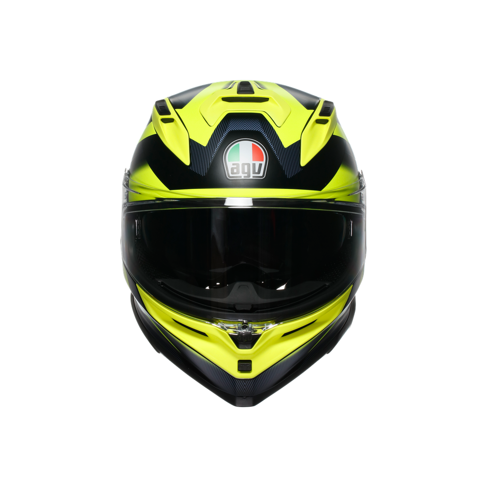 k7-agv-e2206-mplk-glimpse-matt-black-yellow-fluo image number 1