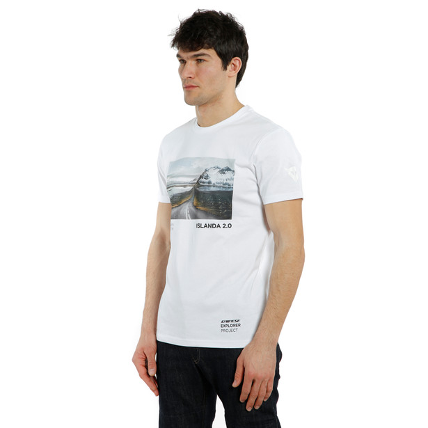 ADVENTURE DREAM T-SHIRT WHITE/BLACK- Casual Wear
