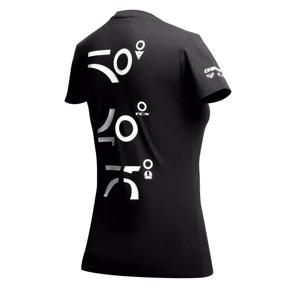 50° ANNIVERSARIO - WOMEN'S T-SHIRT | BLACK | Dainese