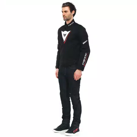VELOCE D-DRY® JACKET - BLACK/WHITE/LAVA-RED - 4