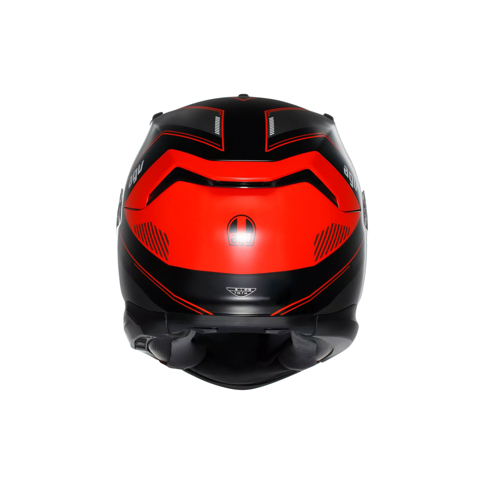 K7 MPLK KYBER MATT BLACK/RED - MOTORBIKE FULL FACE HELMET E2206