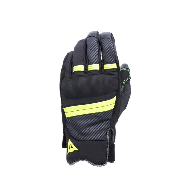 fulmine-d-dry-gloves-black-yellow-fluo-dark-grey image number 0