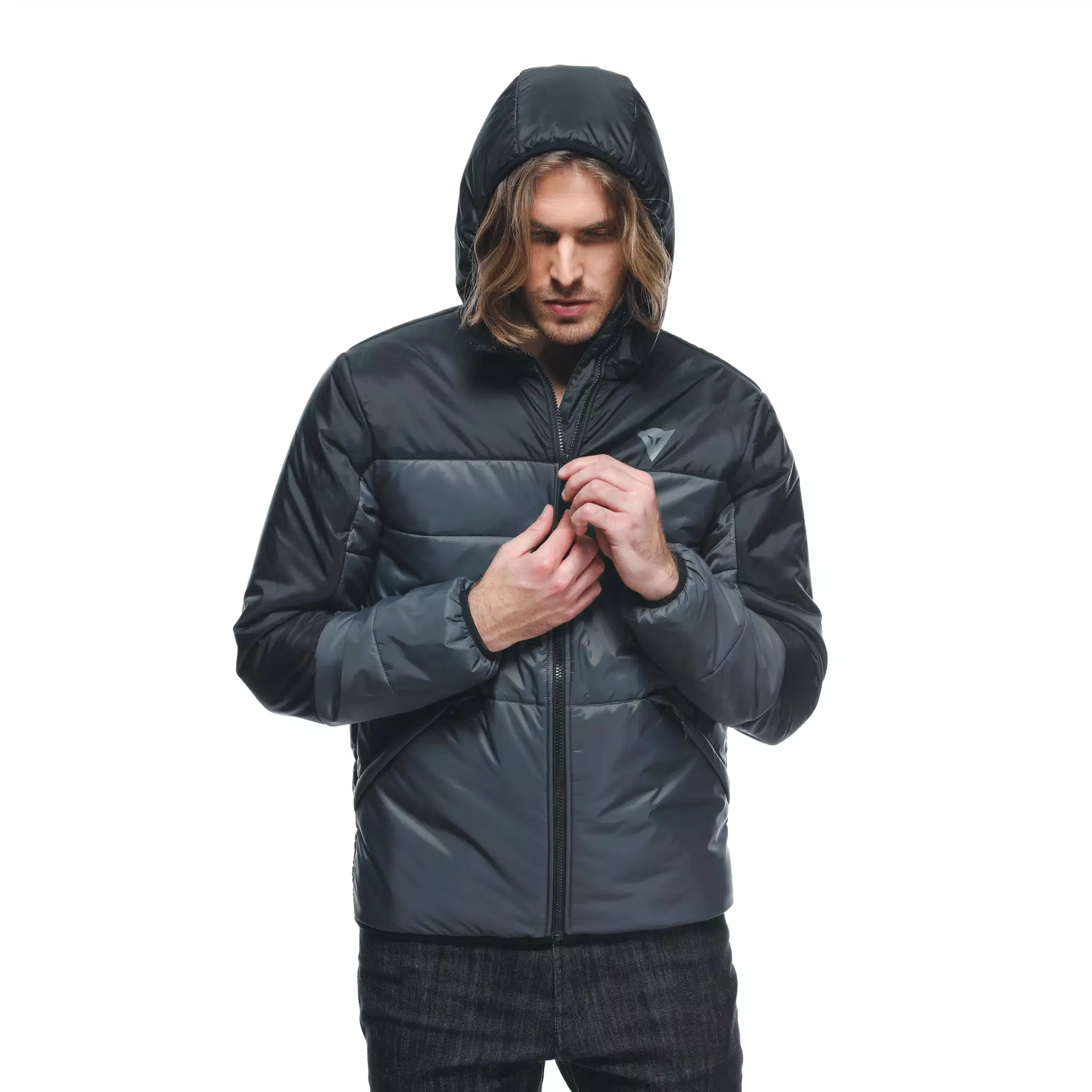 AFTER RIDE - PIUMINO ANTIVENTO UOMO- MID LAYER INVERNALE