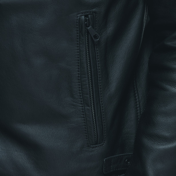 chiodo-leather-jacket-black image number 9