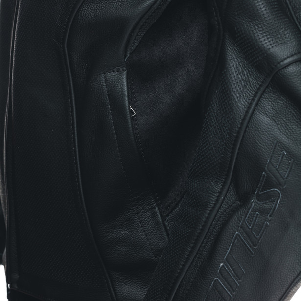 racing-4-leather-jacket-perf-black-black-black image number 10