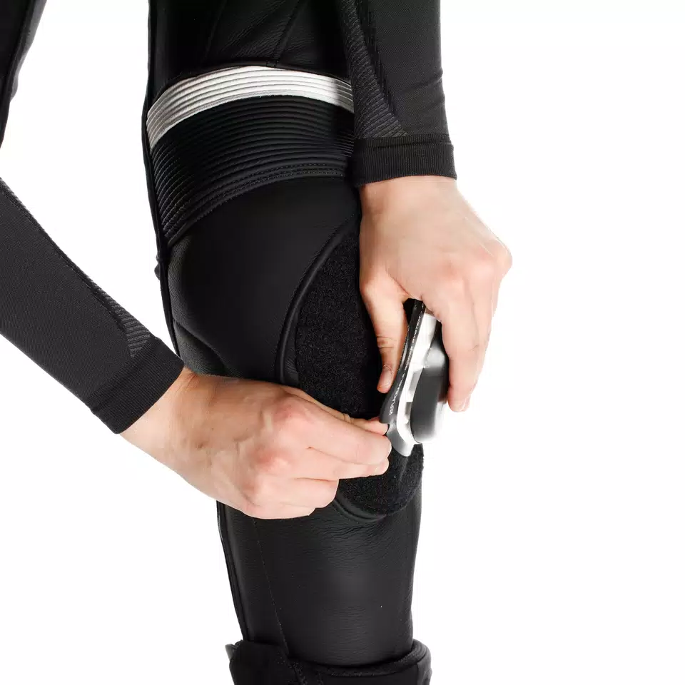 FULMINEA - ZWEITEILIGER LEDERANZUG DAMEN - BLACK/WHITE - 9