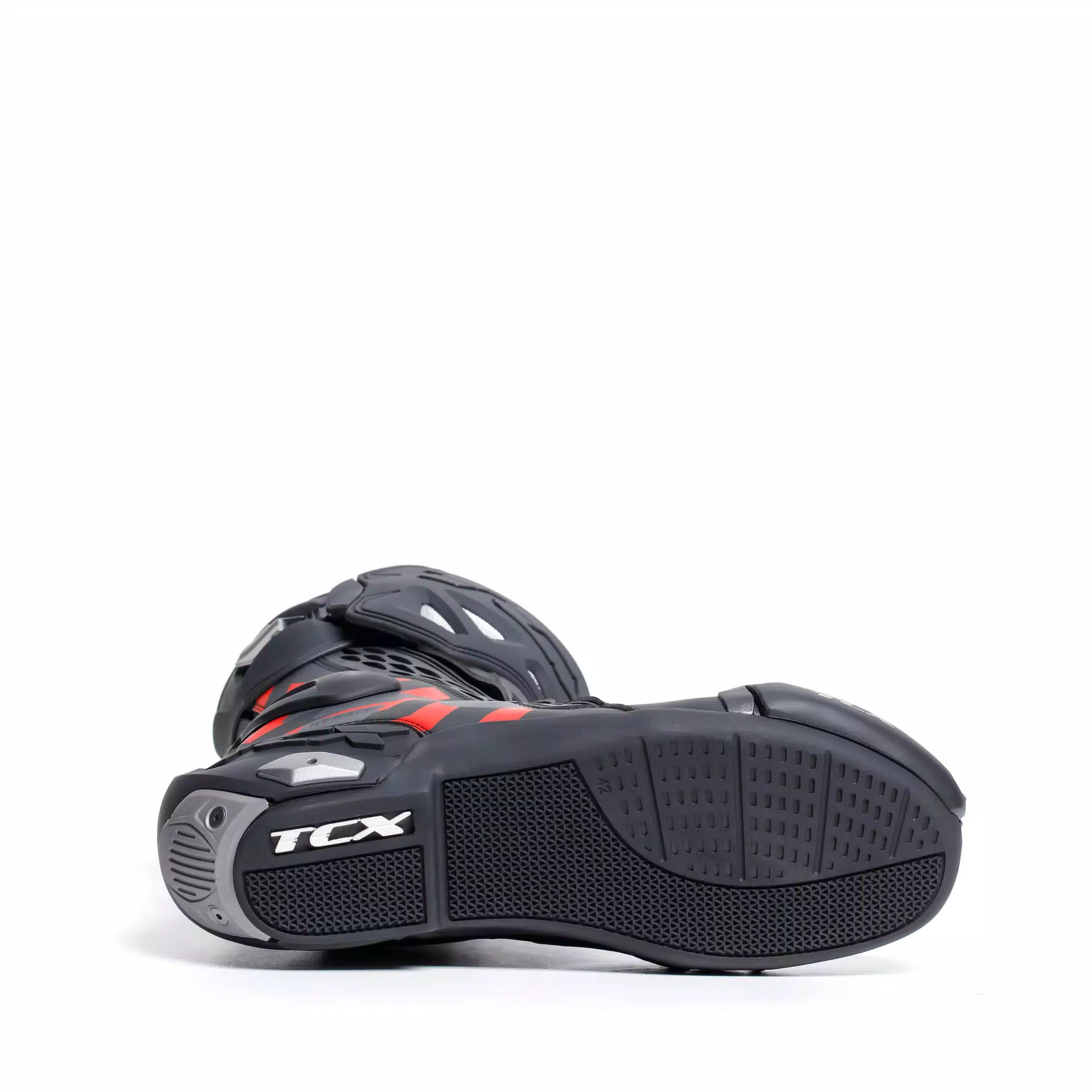RT-RACE MOTORRADSTIEFEL HERREN - SCHWARZ/ROT
