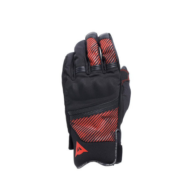 fulmine-d-dry-gloves-black-black-red image number 0