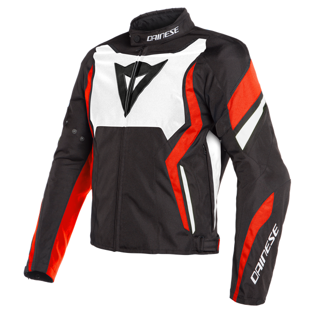 EDGE TEX JACKET BLACK/WHITE/FLUO-RED- Jacken