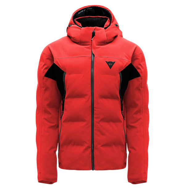 men-s-waterproof-ski-down-jacket-fire-red image number 0