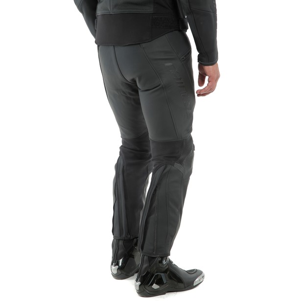 PONY 3 PERFORATED LEATHER PANTS