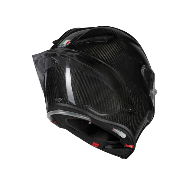 Motorcycle racing helmet: Gp track R E2205 Mono - Glossy Carbon