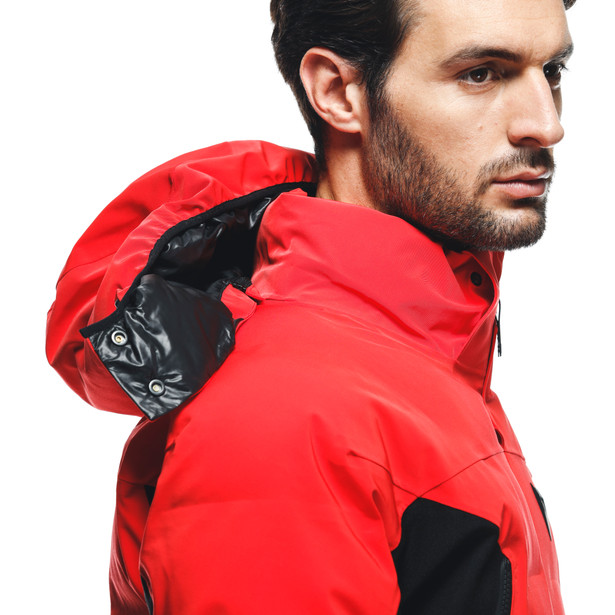 men-s-waterproof-ski-down-jacket-fire-red image number 5