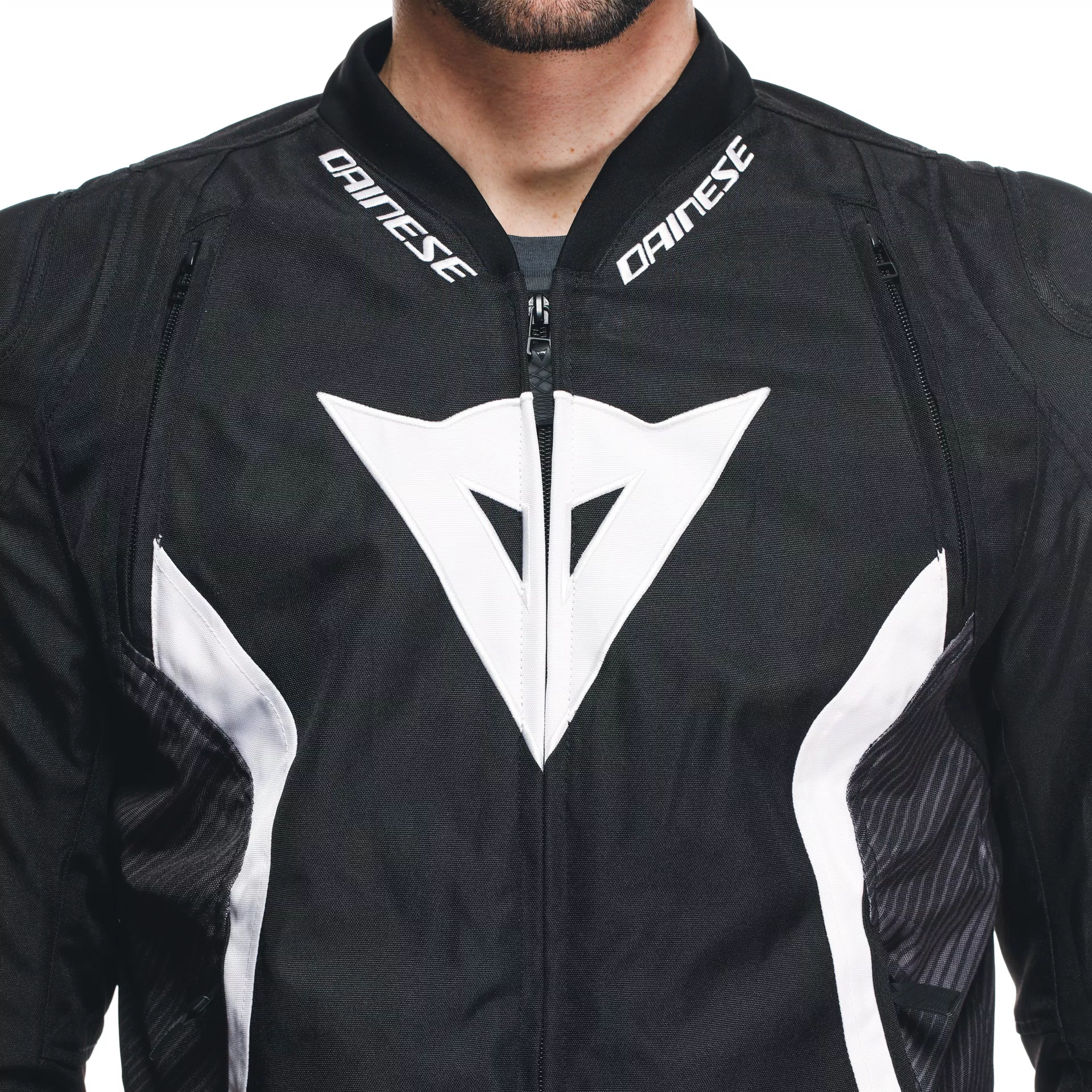 AVRO 5 - BLOUSON MOTO EN TISSU HOMME