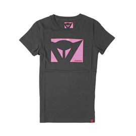 T-SHIRT COLOR NEW LADY BLACK/FUCHSIA- Casual Wear