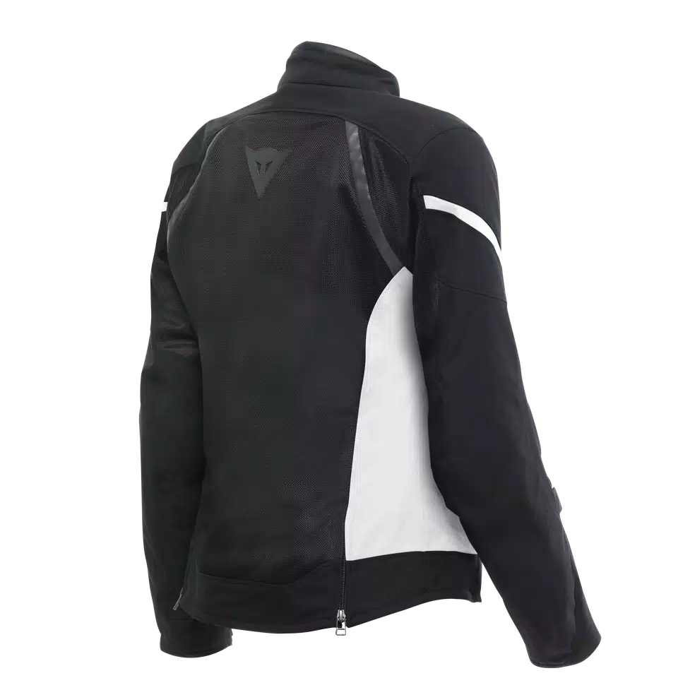 AIR FRAME 3 TEX - WOMEN'S SUMMER MOTORCYCLE JACKET IN FABRIC - BLACK/WHITE/WHITE - 2