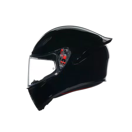 K1 S BLACK - MOTORBIKE FULL FACE HELMET E2206 -  - 4