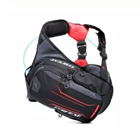 ALLIGATOR - MOTORFIETS RUGZAK MET WATERZAK - BLACK/RED - 2