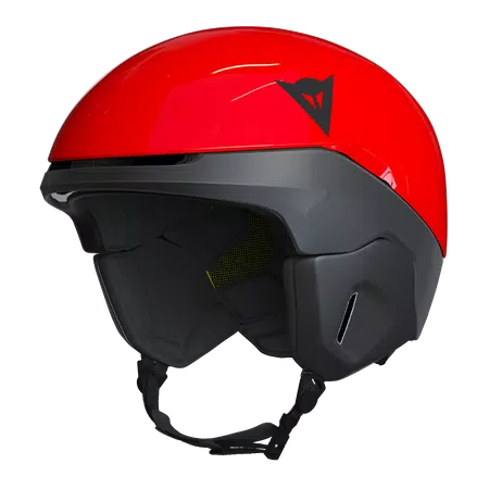 NUCLEO SKI HELMET - HIGH-RISK-RED/STRETCH-LIMO - 1