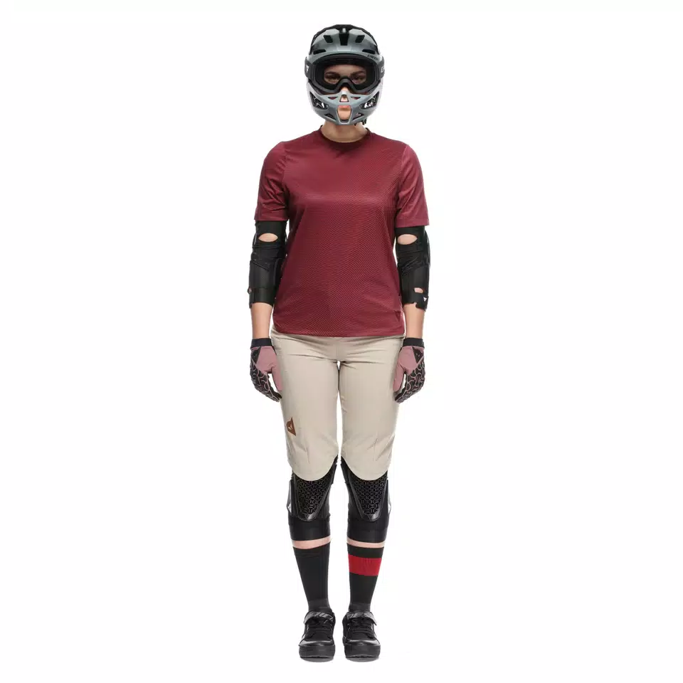 HG AER JERSEY SS - MAILLOT DE VÉLO MANCHES COURTES POUR FEMME - WINDSOR WINE - 2