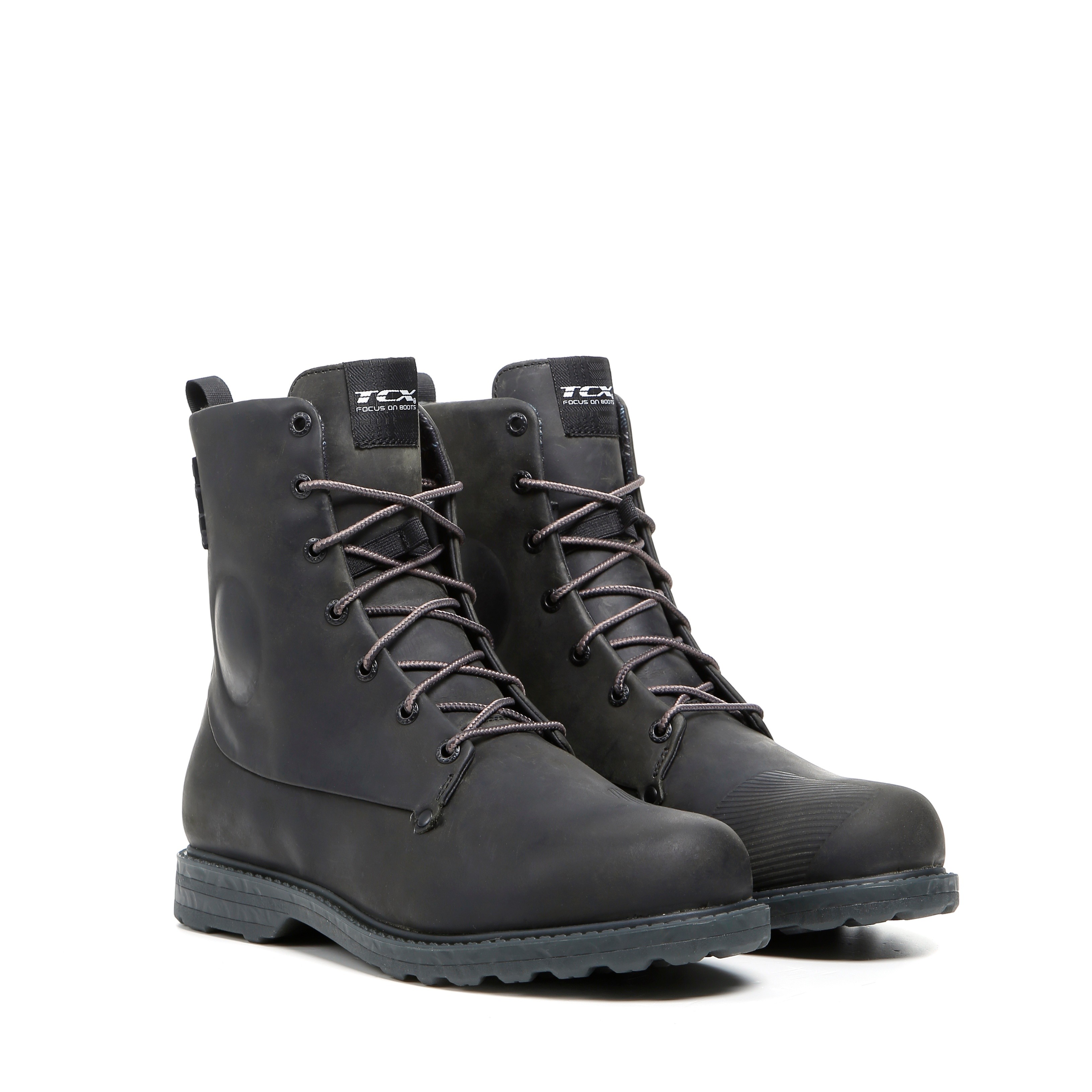 BLEND 2 WP MEN'S WATERPROOF MOTORCYCLE BOOTS - BLACK | TCX