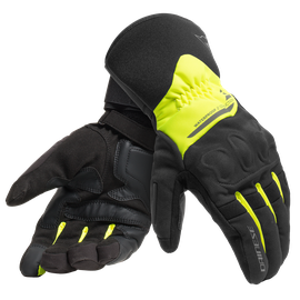 X-TOURER D-DRY GLOVES BLACK/FLUO-YELLOW- D-Dry®