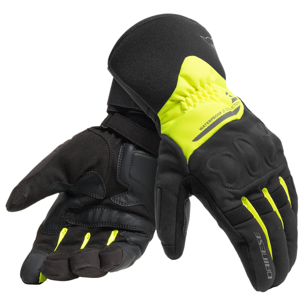 x-tourer-d-dry-gloves-black-fluo-yellow image number 0