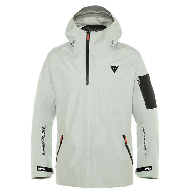 AWA TECH SHELL PURITAN-GRAY/STRETCH-LIMO- Jackets