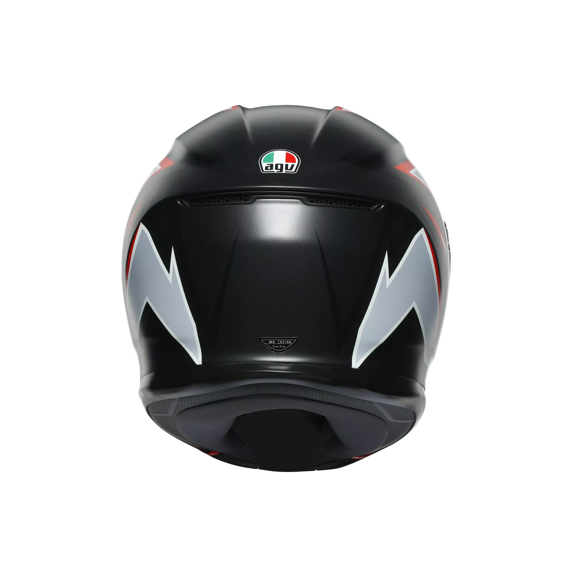 K6 E2205 MULTI - FLASH MATT BLACK/GREY/RED