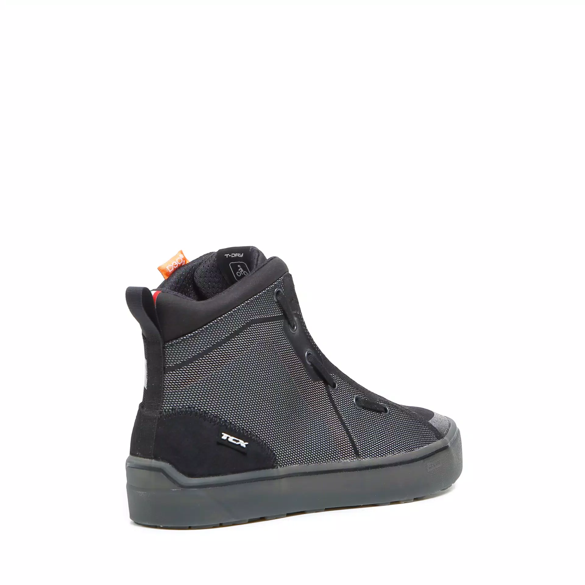 IKASU WP MEN'S WATERPROOF MOTORCYCLE SHOES - BLACK/REFLEX 