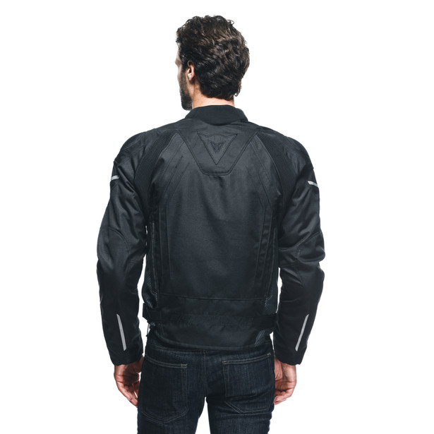 avro-5-tex-giacca-moto-in-tessuto-uomo-black-black-black image number 5