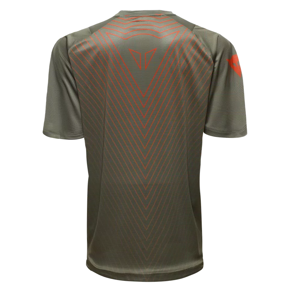HG AER JERSEY SS - MEN'S SHORT SLEEVE BIKE T-SHIRT - GREEN/RED - 2