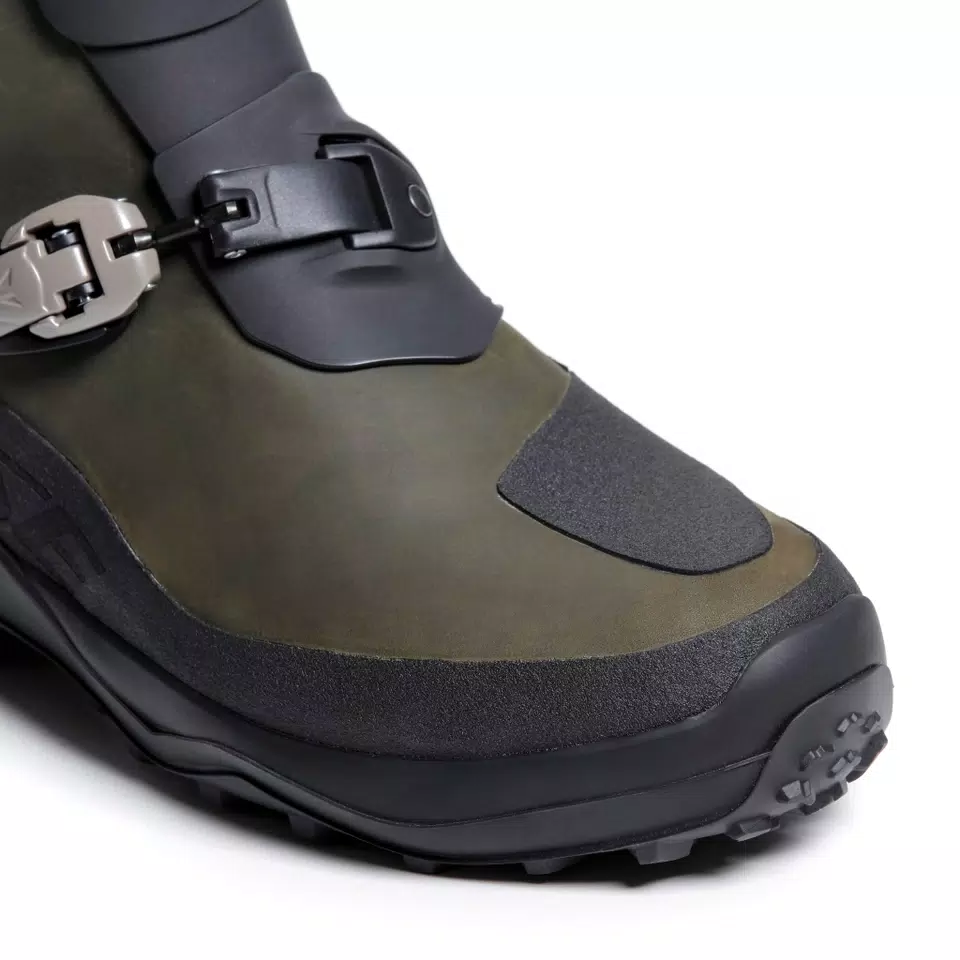SEEKER GORE-TEX® - MEN'S WATERPROOF MOTORCYCLE TOURING BOOTS - BLACK/ARMY-GREEN - 11