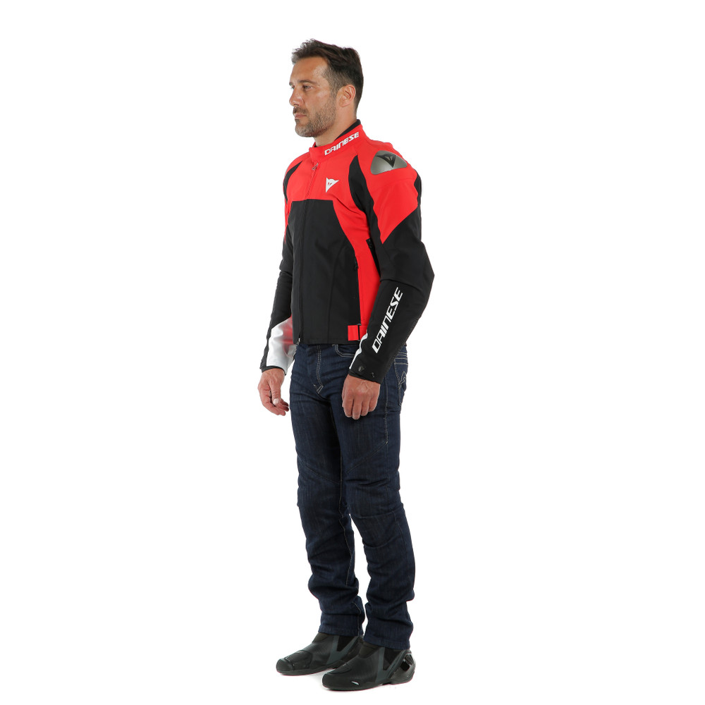 indomita-d-dry-xt-jacket-lava-red-black-matt-white image number 4