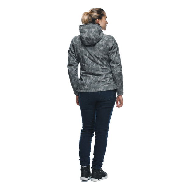 centrale-abs-luteshell-pro-giacca-moto-impermeabile-donna-london-fog-camo-dots image number 6