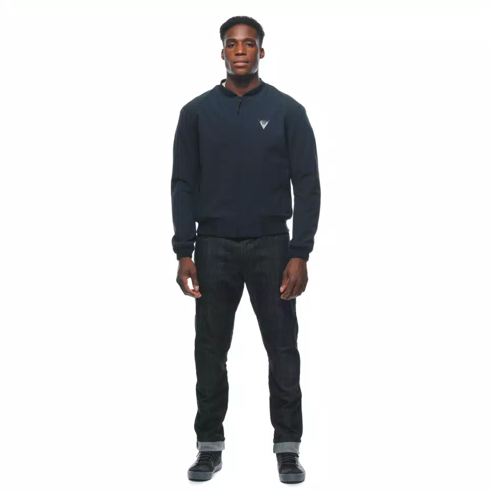 BHYDE NO-WIND TEX - MEN'S MOTORCYCLE JACKET IN FABRIC - BLACK - 3
