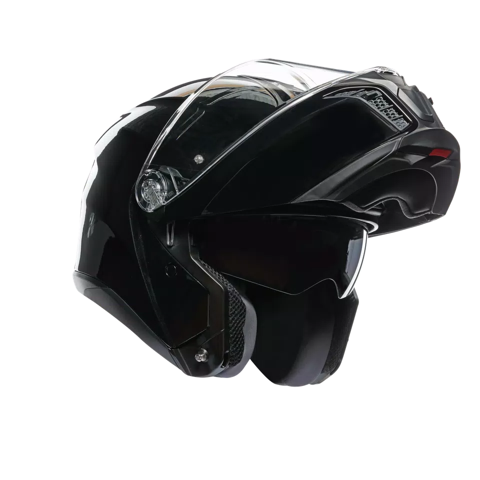 TOURMODULAR BLACK - MOTORBIKE FLIP UP HELMET E2206 -  - 11