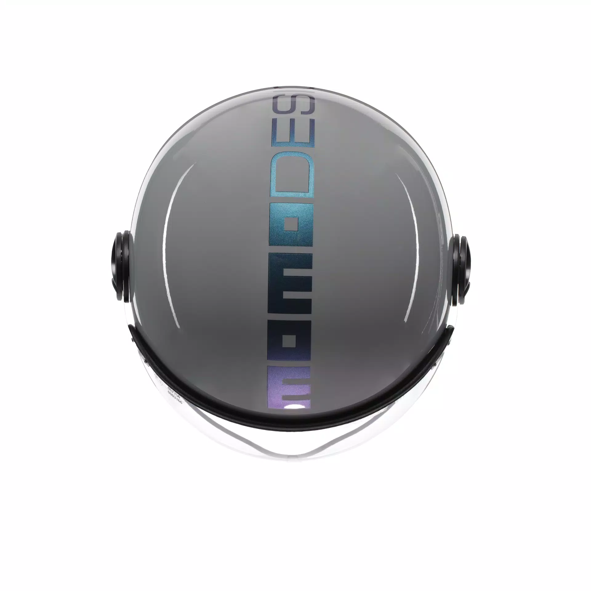MOMODESIGN FGTR CLASSIC FLIP BLAU / FUCHSIA - JET-HELM MIT VISIER E2206