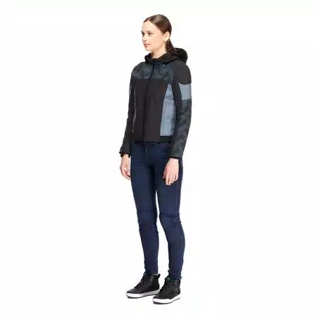 IGNITE 2 - WOMEN'S MOTORCYCLE JACKET - BLACK/BLUE MIRAGE - 3