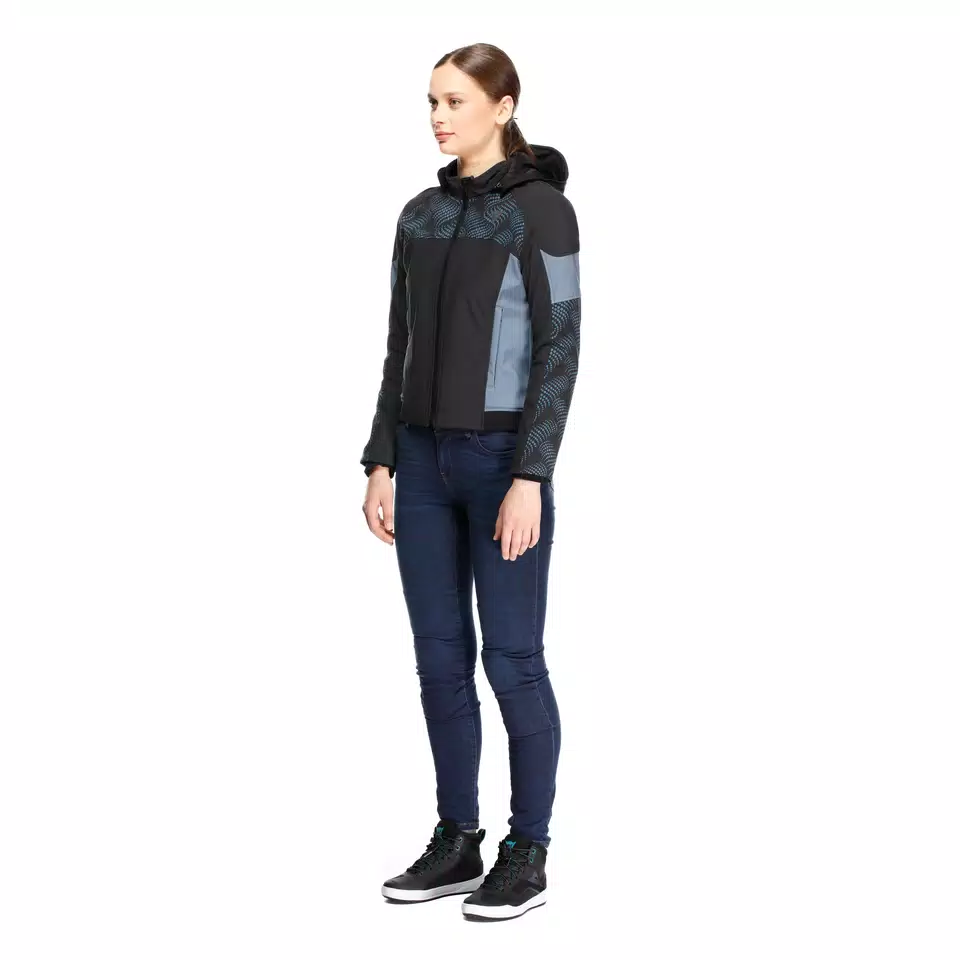 IGNITE 2 - WOMEN'S MOTORCYCLE JACKET - BLACK/BLUE MIRAGE - 3