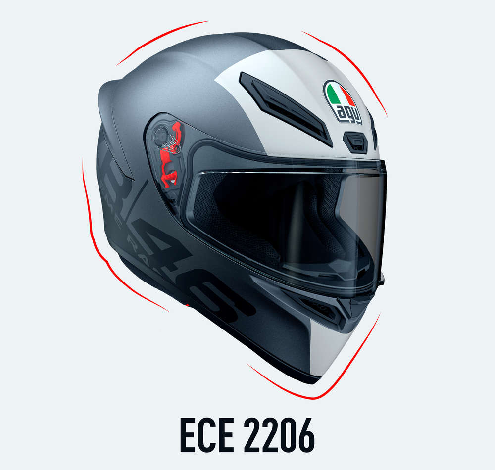 AGV K1S SMU Rossi 2001 Helmet - Multi