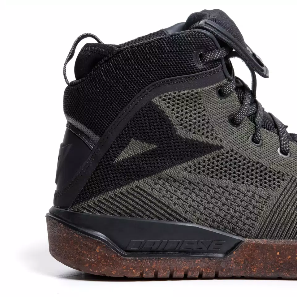 METRACTIVE AIR - MEN'S SUMMER MOTORCYCLE SHOES IN FABRIC - GRAPE-LEAF/BLACK/NATURAL-RUBBER - 5