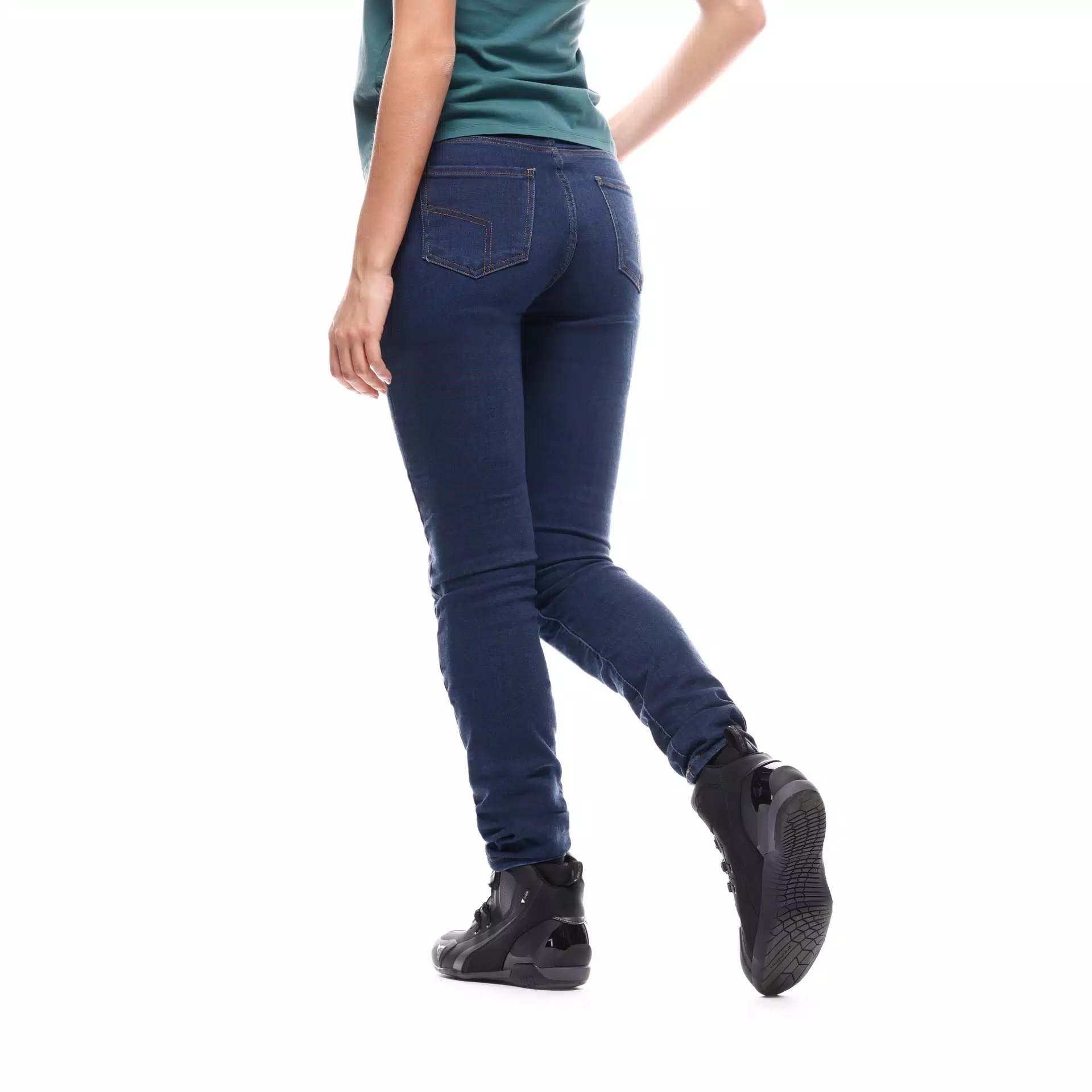 DENIM SKINNY - MOTORRADHOSE DAMEN