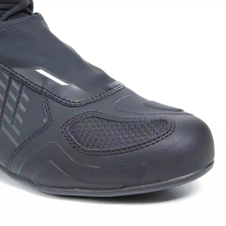 R04D WP MEN'S WATERPROOF MOTORCYCE SHOES - BLACK/WHITE -  - 5