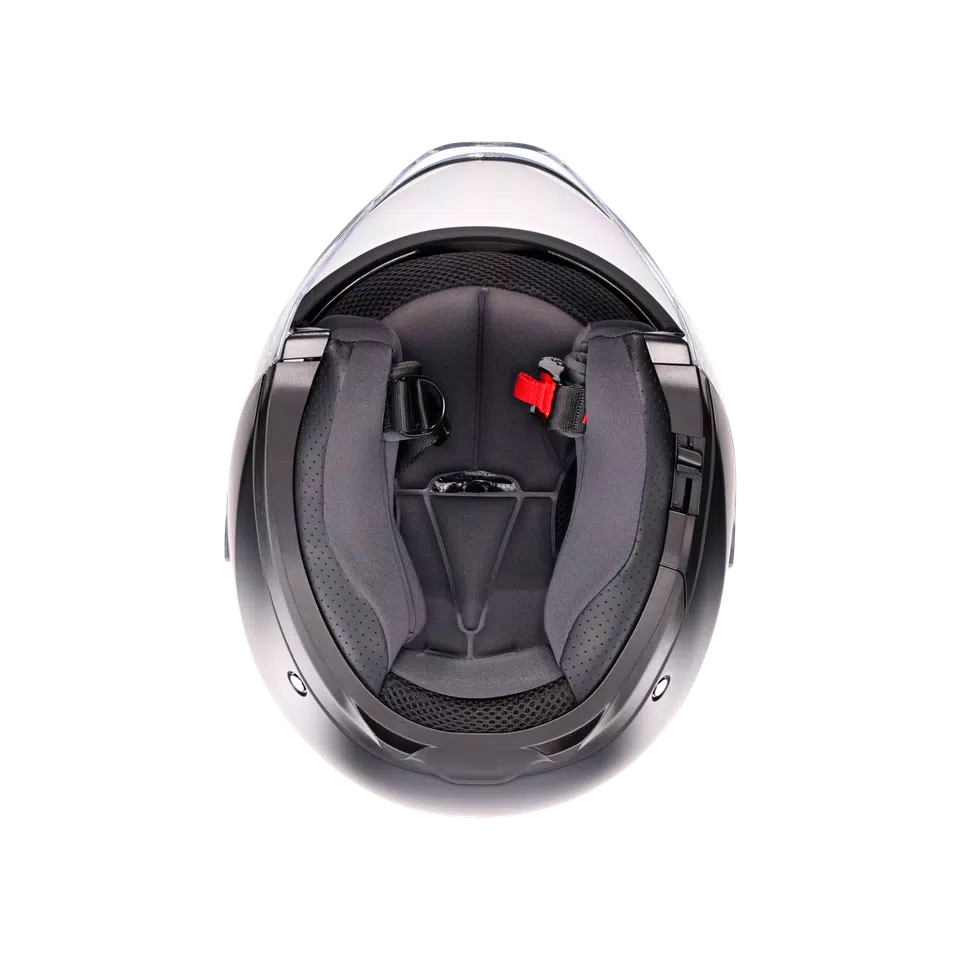 IRIDES MONO MATT BLACK - CASQUE MOTO JET E2206 -  - 8