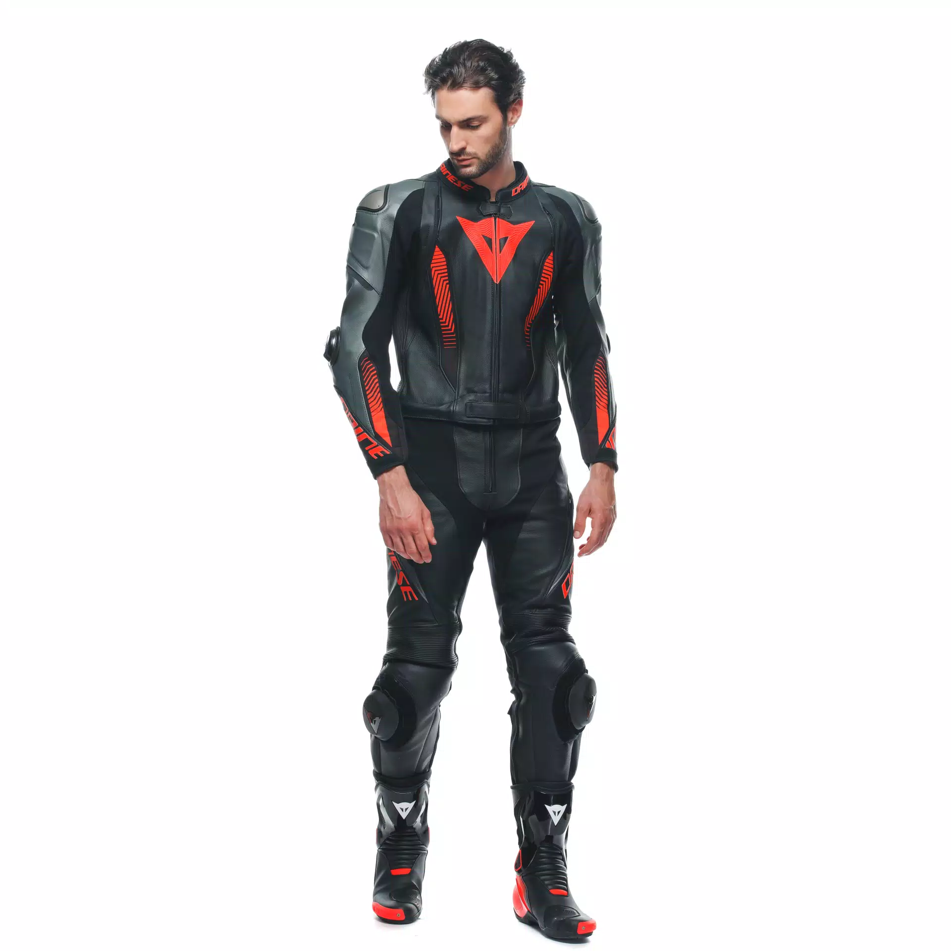 LAGUNA SECA 5 - MEN'S 2-PIECE MOTORCYCLE LEATHER SUIT